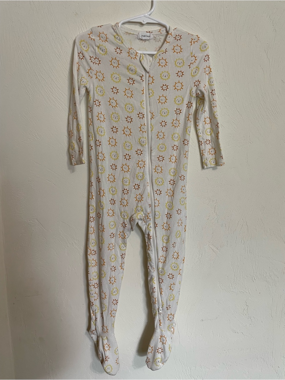 Angel Dear zippered footie sz 18-24 mo